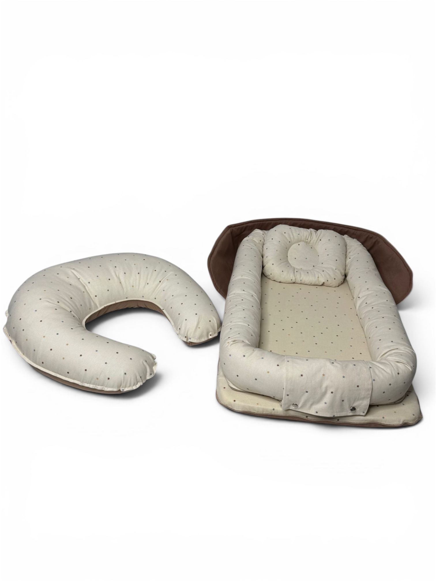 Çantalı Babynest ve Emzirme Yastık