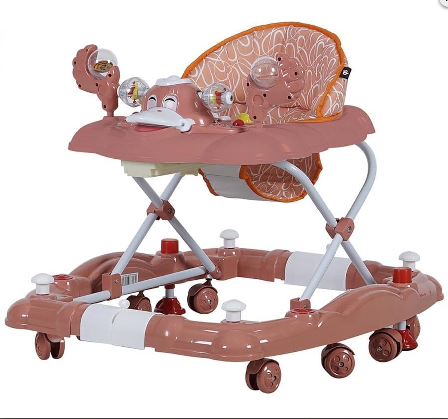 Sunny Baby Kiddy Sallanır Fonksiyonel Yürüteç 9228 Gül Kurusu