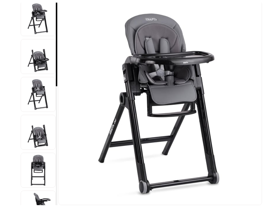Kraft Chef Mama Sandalyesi - Grey