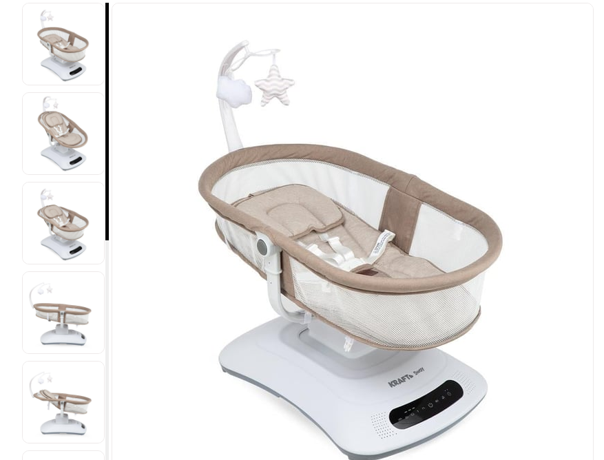 Kraft Sway Portbebeli Elektrikli Salincak - BeigE