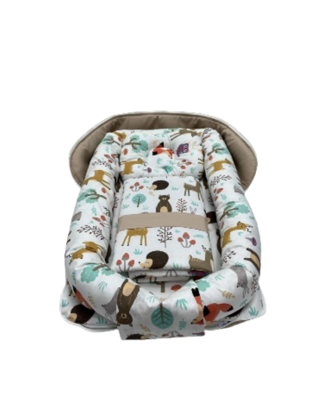 SEVİMLİ ORMAN ÇANTALI BABYNEST 3LÜ SET